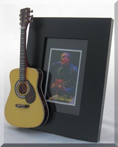 JAMES TAYLOR Miniature Guitar Photo Frame
