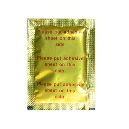 OrganicGuru GOLD Detox Foot Pads - 100 Patches = 50 Day Supply 100% Pure & Natural Ingredients