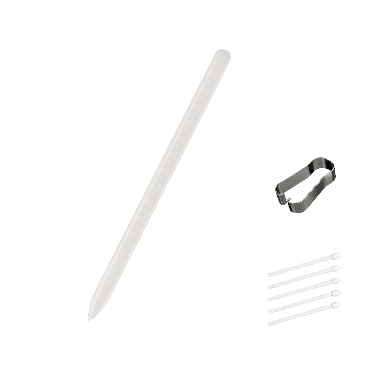 Alovexiong S Pen for Samsung Galaxy Tab S9 FE/FE+/S9+ Stylus Replacement With Nibs (Silvery) - Compatible With SM-X510, SM-X516B