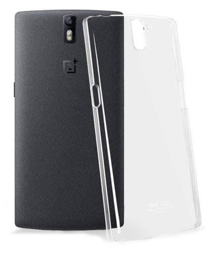 CaseRepublic Transparent Back Cover for OnePlus One (Soft & Flexible Back Cover)
