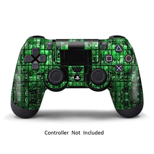 Skins for PS4 Controller - Stickers for Playstation 4 Games - Decals Cover for Sony Play Station 4 PS4 Pro Accessories PS4 Remote Wireless Dualshock 4 Skin - Green Digicamo