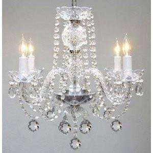 Gallery Lighting Murano Venetian Style All Crystal Chandelier H17 x W17