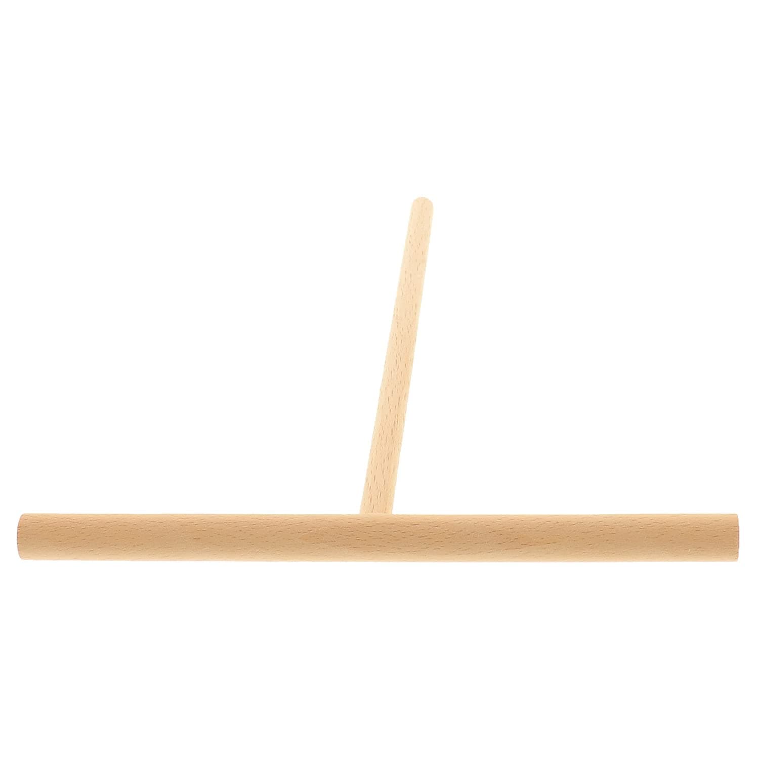 Hofmeister® dough distributor for crepes, wood, distributor for dough, galettes and pancakes, distributes the dough wafer-thin and evenly, no scratches on the heating plate, heat-resistant, beech