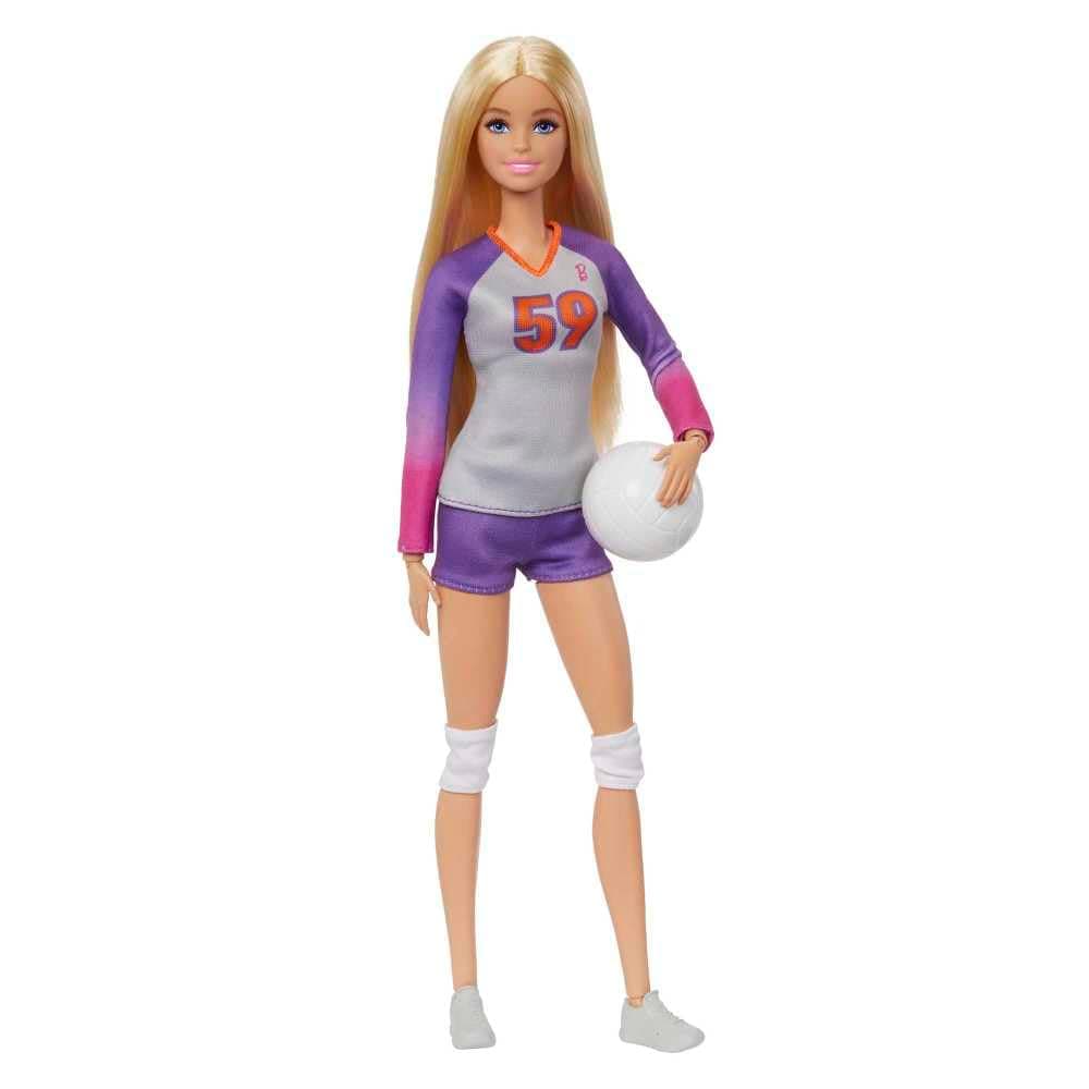 Doll & Accessories, Made to Move Career Volleyball Player Doll with Uniform and Ball
