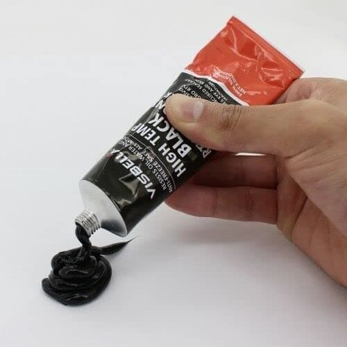 Visbella Silicone Oven Glass Door Gasket Seal High Temperature Heat Resistant From -80ºf To 600ºf (Black)