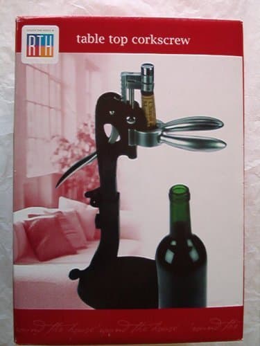 Round The House Table Top Corkscrew with Suction Base