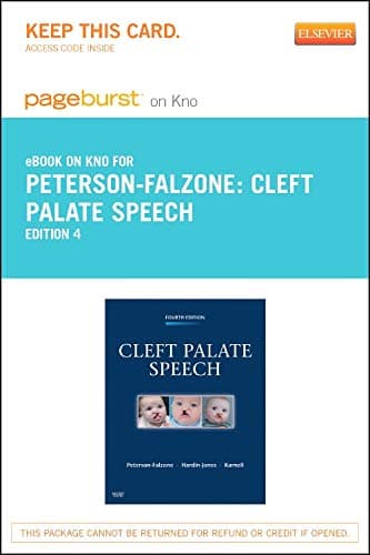 Cleft Palate Speech - Elsevier eBook on Intel Education Study (Retail Access Card) 4th Edition