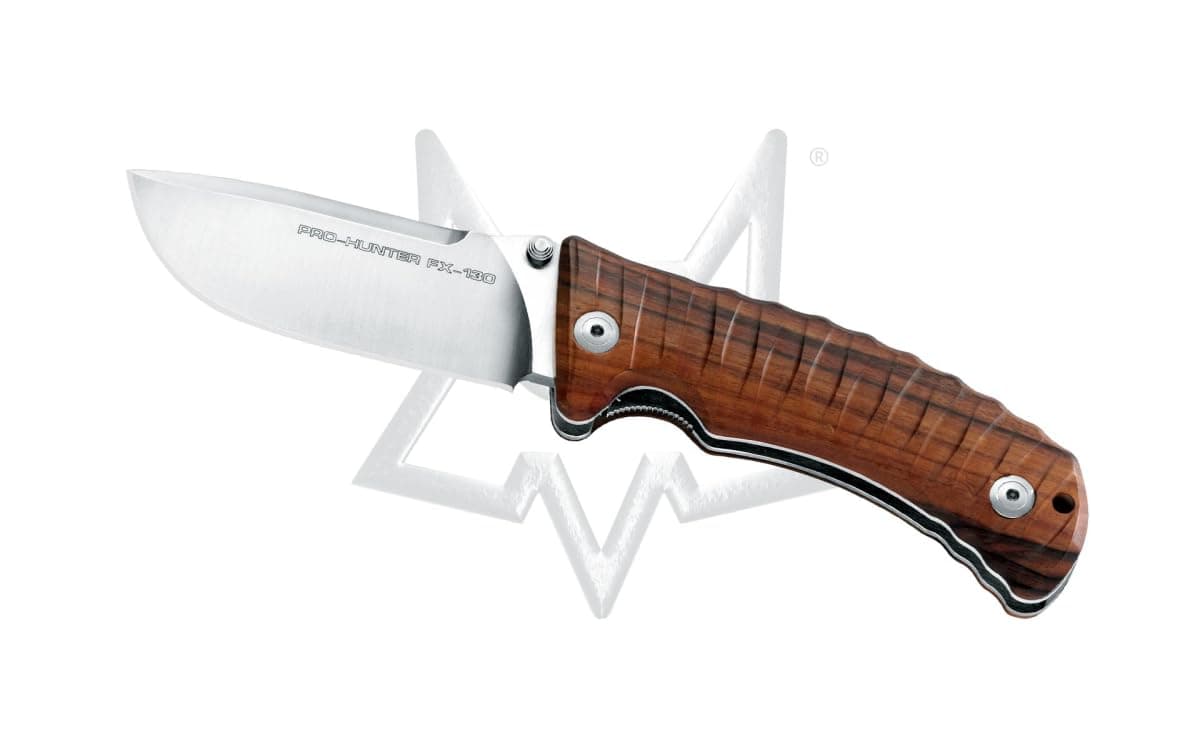 FoxPro Hunter Folder Desert Wood Satin Blde