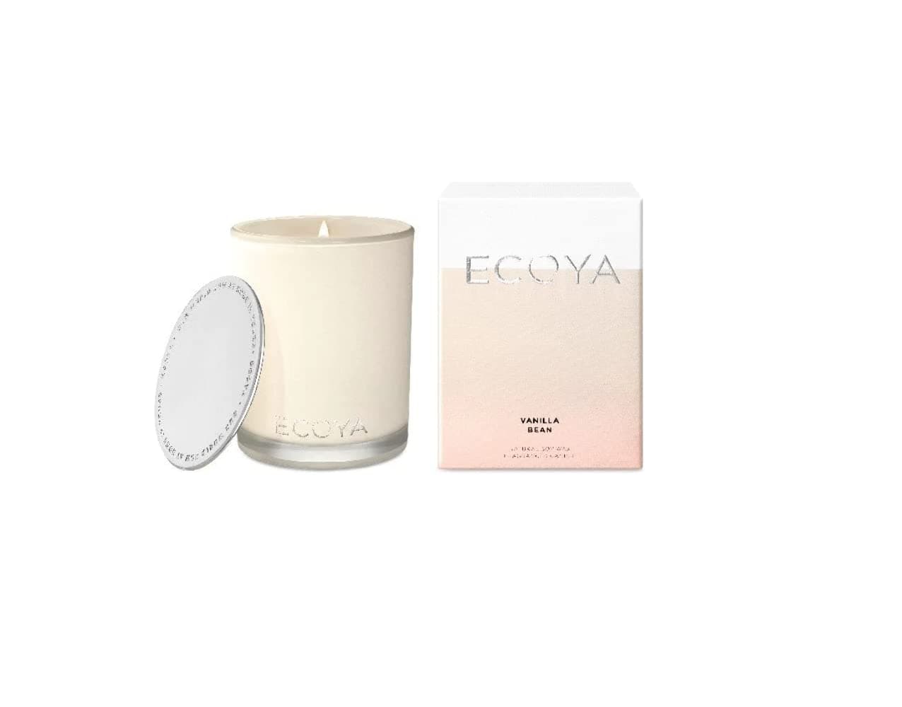 EcoyaMadison Jar Scented Candle – Vanilla Fragrance