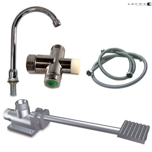 Lioninox Pedestal Sink Tap Set