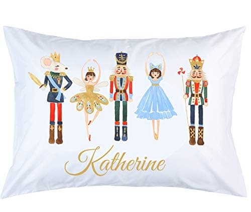 Personalized Nutcracker Ballet Pillow Case - Children's Gift - Christmas Gift