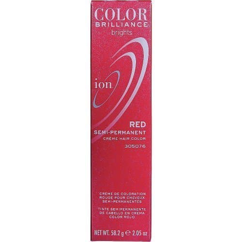 Ion Color Brilliance Brights Semi-Permanent Hair Color Red by Ion