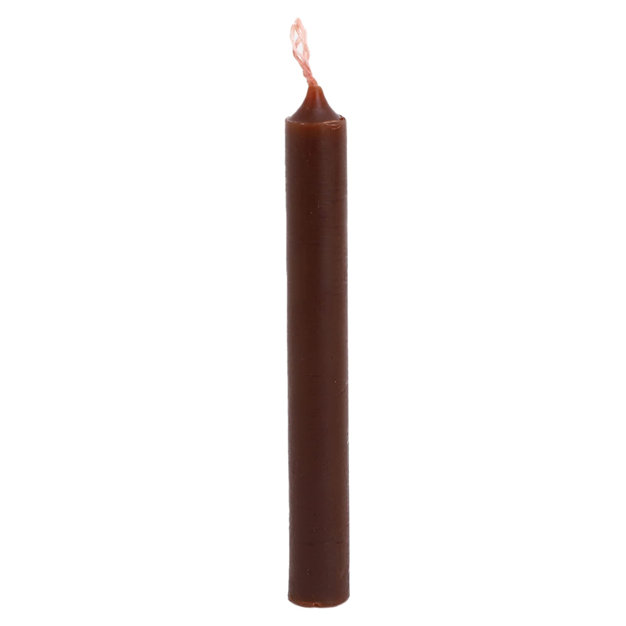 Parkash CandlesのPROSPERRO LUMO チャイムキャンドル 20個セット | 儀式呪文キャンドル | 無香料 (ダークブラウン)、ワックス