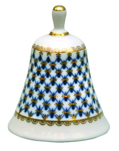 Lomonosov Bell, Moscow, Cobalt Net, H-4 Inches