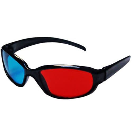 FreeLogix High Quality 3-D Anaglyph Movie Glasses