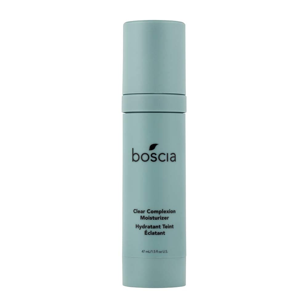 BOSCIA Clear Complexion Moisturizer Blemish-Prone Skin, Vegan/Cruelty-Free, 1.5 Fl Oz
