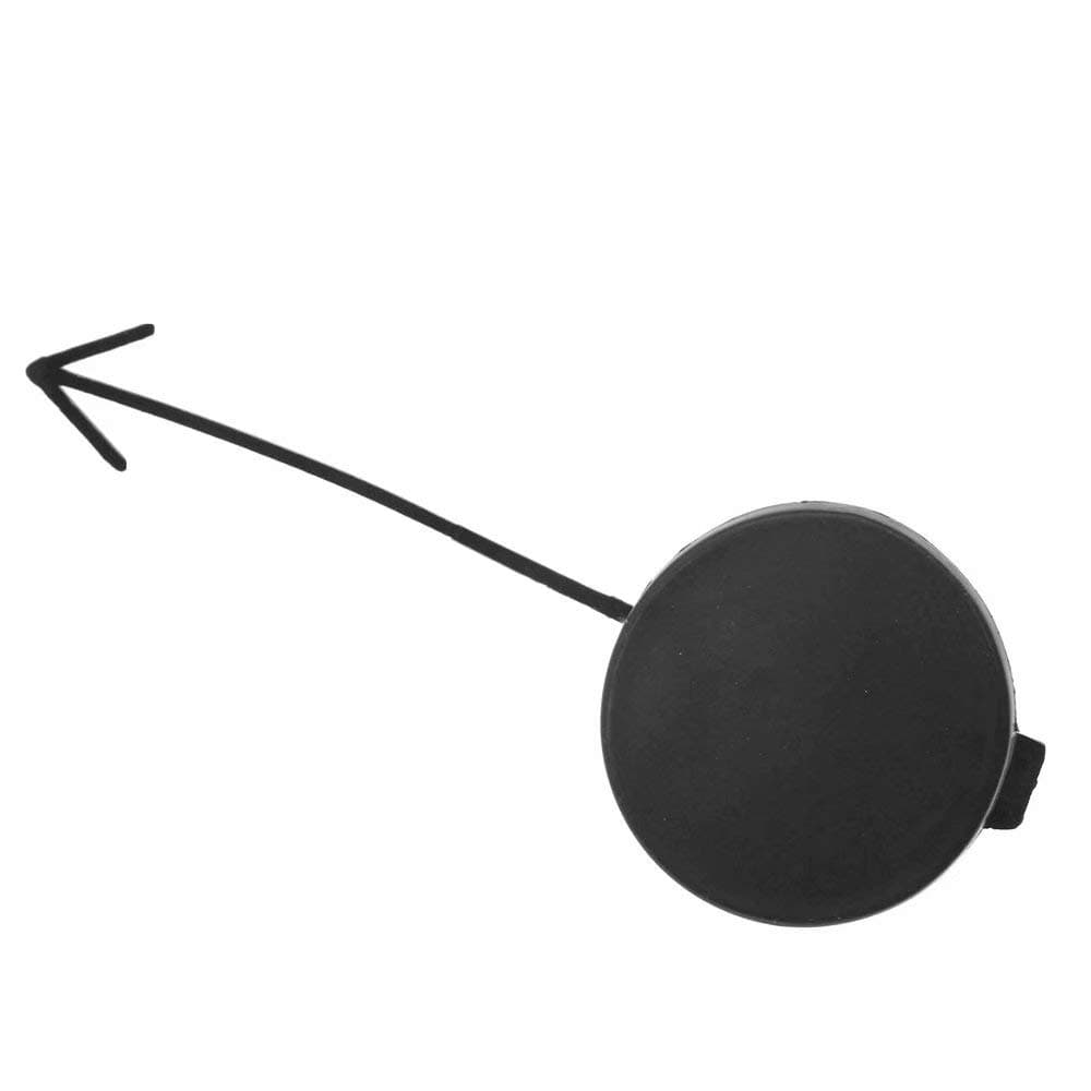 Front Plastic Tow Hook Cover for 2011-2014 Jetta 5C6807241 Black