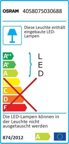 Osram LED-Nachtlicht Rechteckig LED Warm- white LUNETTA Shine White 4058075030695 white