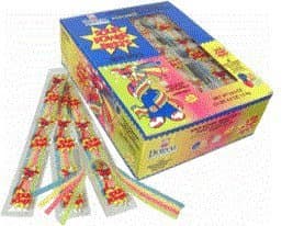 Dorval Quatro Multi Flavored Sour Power Candy Belts 150 individually wrapped pieces