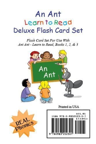 an Ant - Learn to Read, Deluxe Flash Card Set