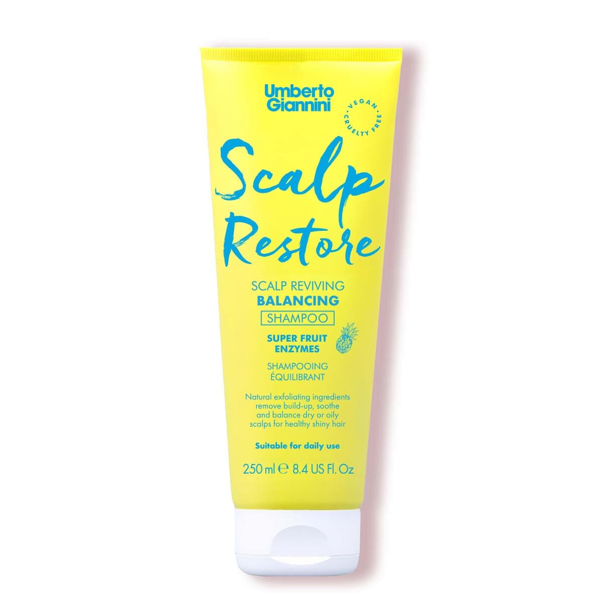 Scalp Restore Balancing Shampoo, Vegan & Cruelty Free Scalp Reviving Formula with Super Fruit Enzymes, 8.5fl Oz