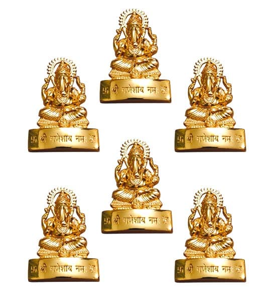 - Return Gift for Women Ganesh Idol (Pack of 6), Diwali Gifts, Baby Shower Return Gifts, Wedding Gifts, Birthday Return Gifts