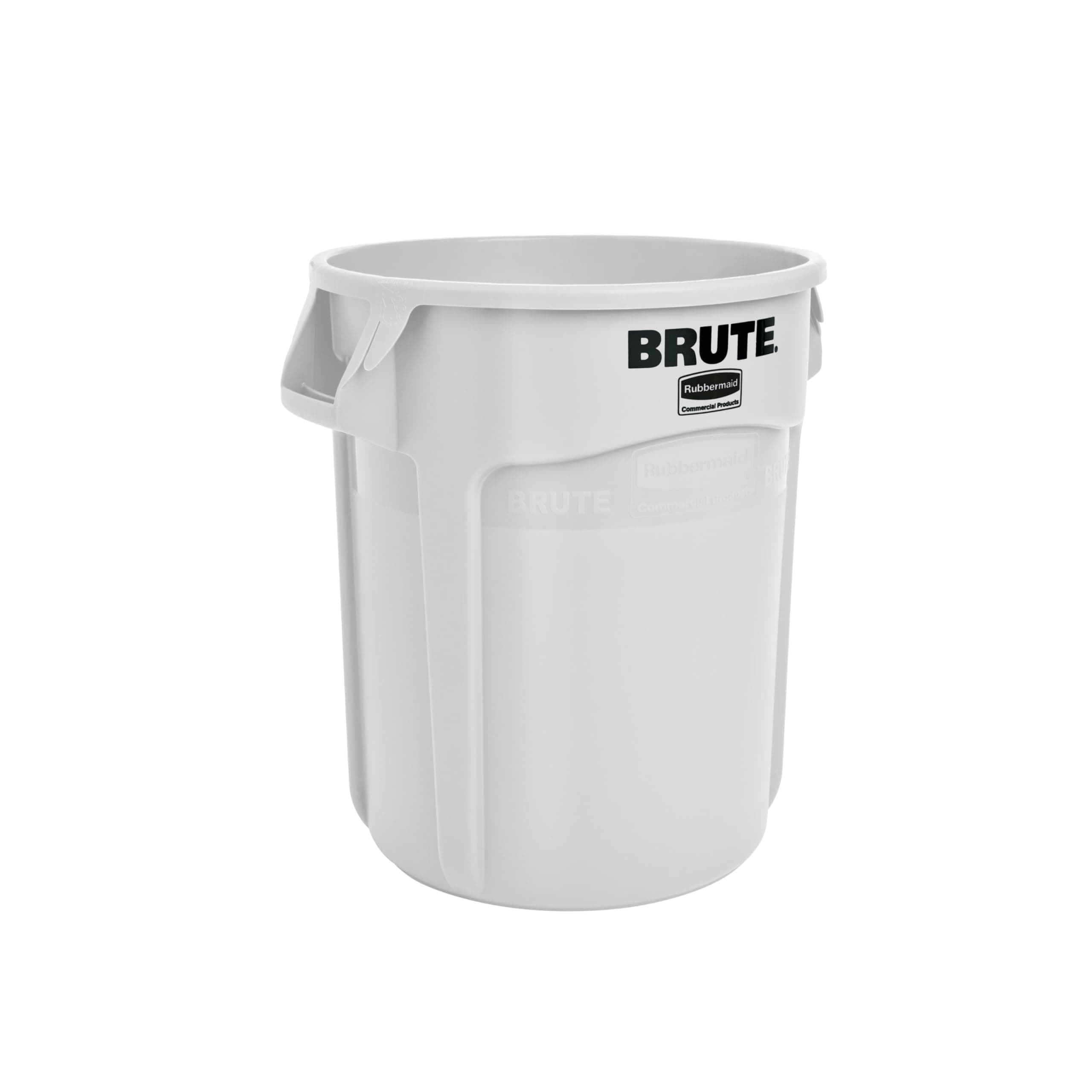 FG262000WHT-V Brute Container with Venting Channels, 20 gal, White