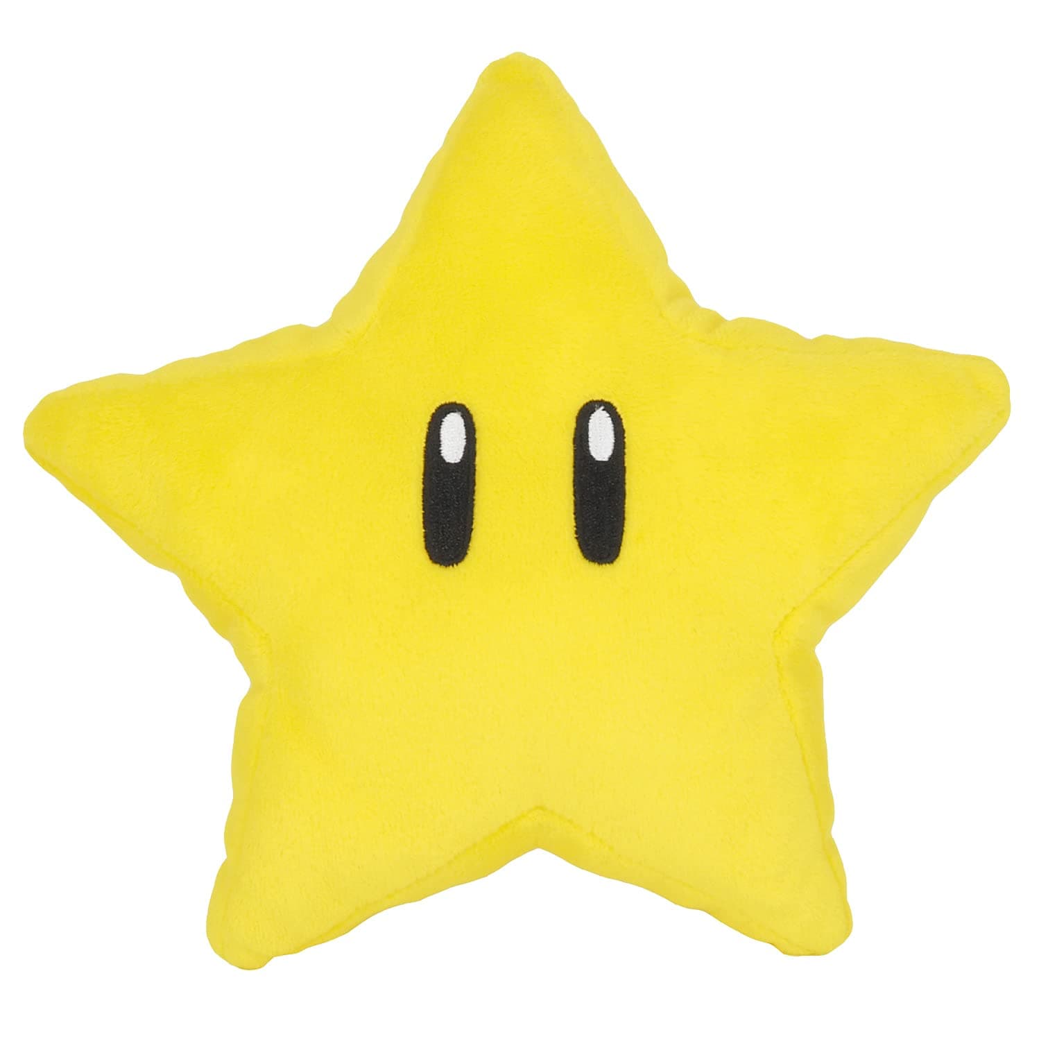 1823 Super Mario All Star Collection Super Star 6" Plush,Yellow