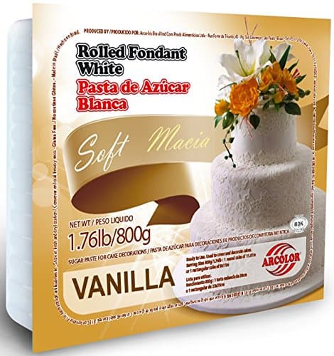 White Flavored Fondant 1.76 Lbs (Chocolate Flavor)