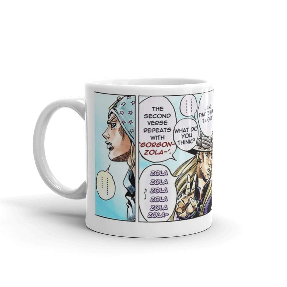 Silicone Faucet Mat 24 inch 5 in 'JoJo's Bizzare Adventure Cheese Song 11 Oz White Ceramic