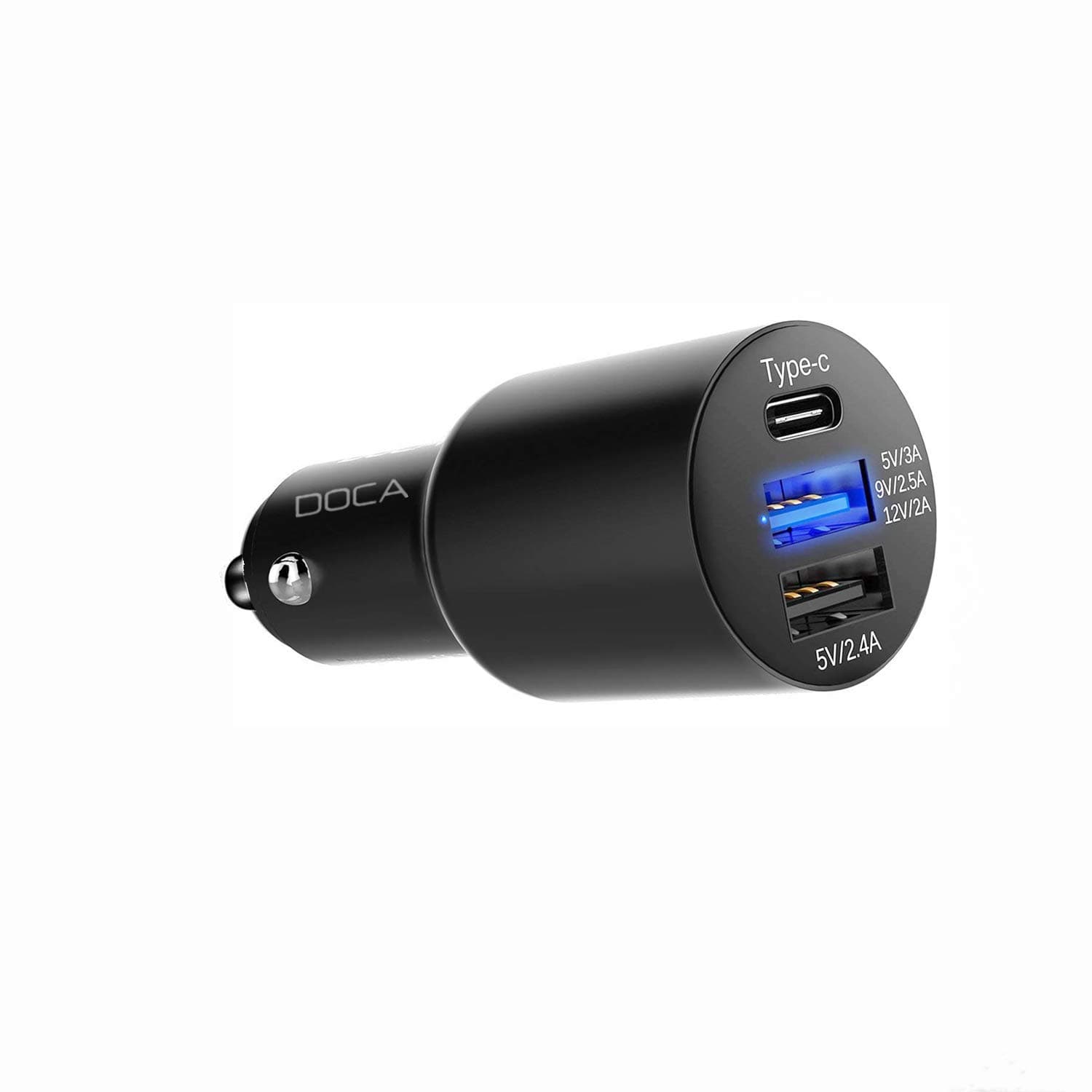 Car charger, 4.8A Mini Dual USB Car Charger Adapter for iPhone 7 7plus, 6 6s, 6s Plus, SE 5s, Samsung Galaxy S7, S6, S6 Edge, S6 Active, Note 5 4 3, Nexus 7 6 5, Nokia, HTC and More