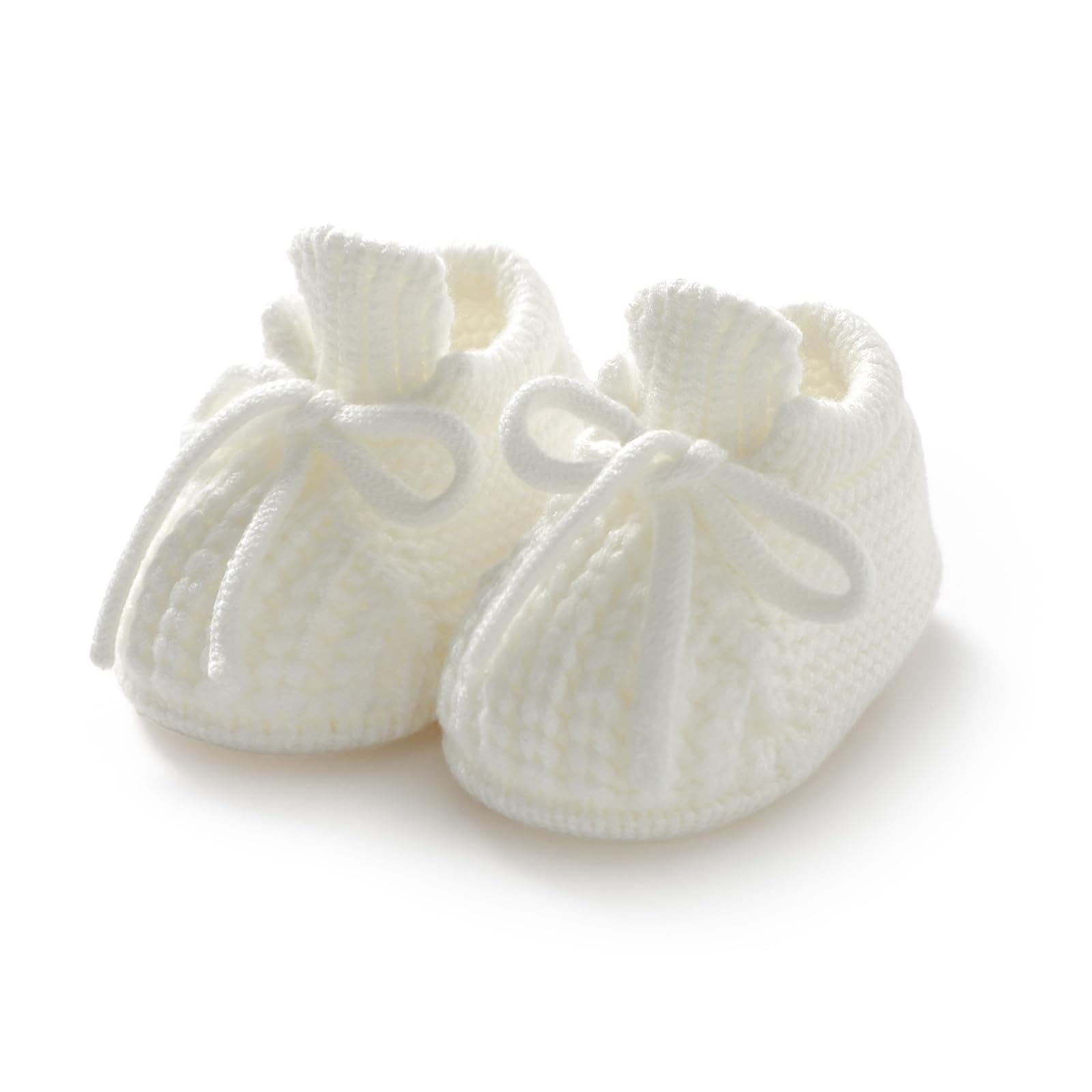 DovFanny Baby Booties Newborn Baby First Shoes Cozy Warm Knit Soft Booties for Toddler Infant Boy Girl