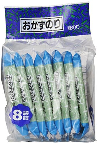 Shirako Seaweed Roasted Okazu Nori - 8 Individual Packs in a Bag for Sushi and Musubi