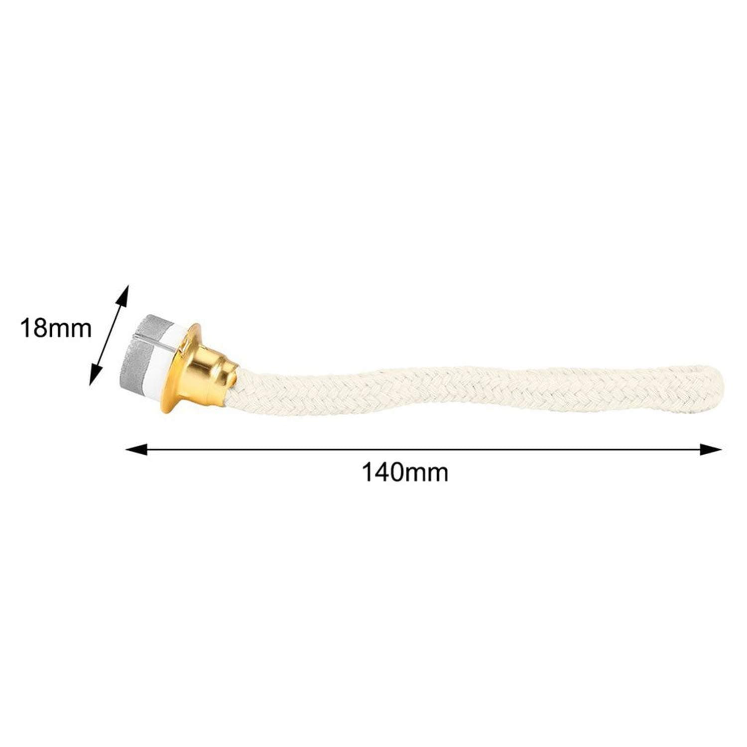 Migaven Oil Lamp Wick Replacement,2pcs Replacement Fragrance Oil Lamp Wick for Catalytic Burner Diffuser Aromatherapy Christmas Decoration