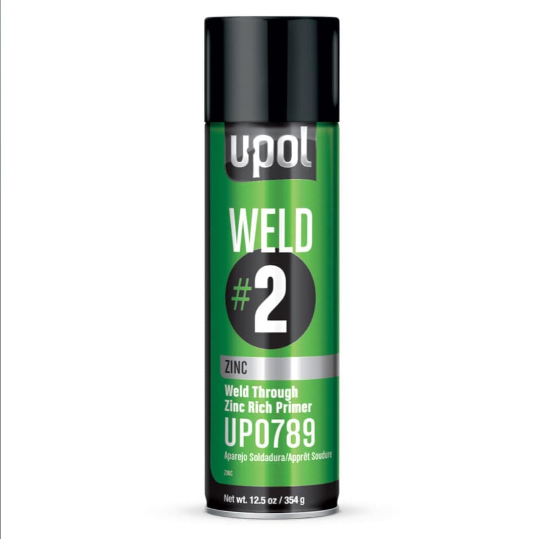 U-POL UPol WELD/AL WELD-2 353 g/12 Oz Zinc Rich Primer - Grey/green