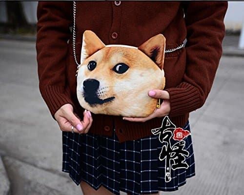 Anime DOGE Single-Shoulder Bag Cosplay Bag Top Double Side Cosplay Gift [A]