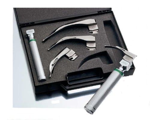 American Diagnostic Corporation Laryngoscope Set, Miller, Fiber Optic 1/EA
