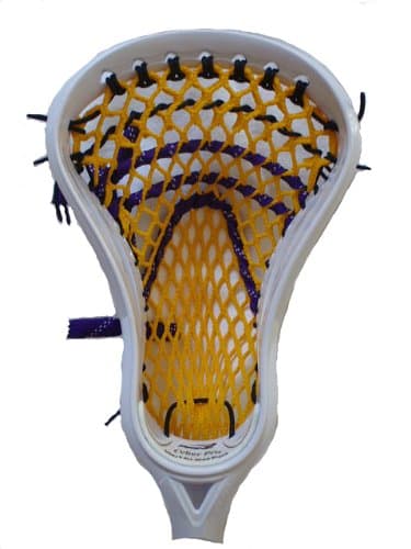 Stick Doctor Lacrosse Mesh Stringing Kit - Native (Yellow Gold/Purple/Black)