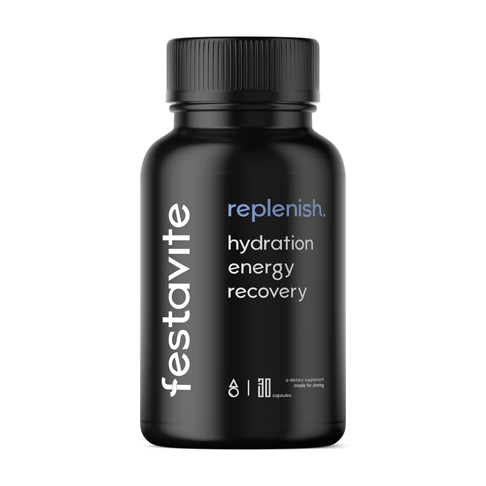2022 Rave Hydration Vitamins | for a Better Tomorrow | Rapid Rehydration & Energy Booster | Replenishes Essential Electrolytes | Made for Festival and Concert Goers |