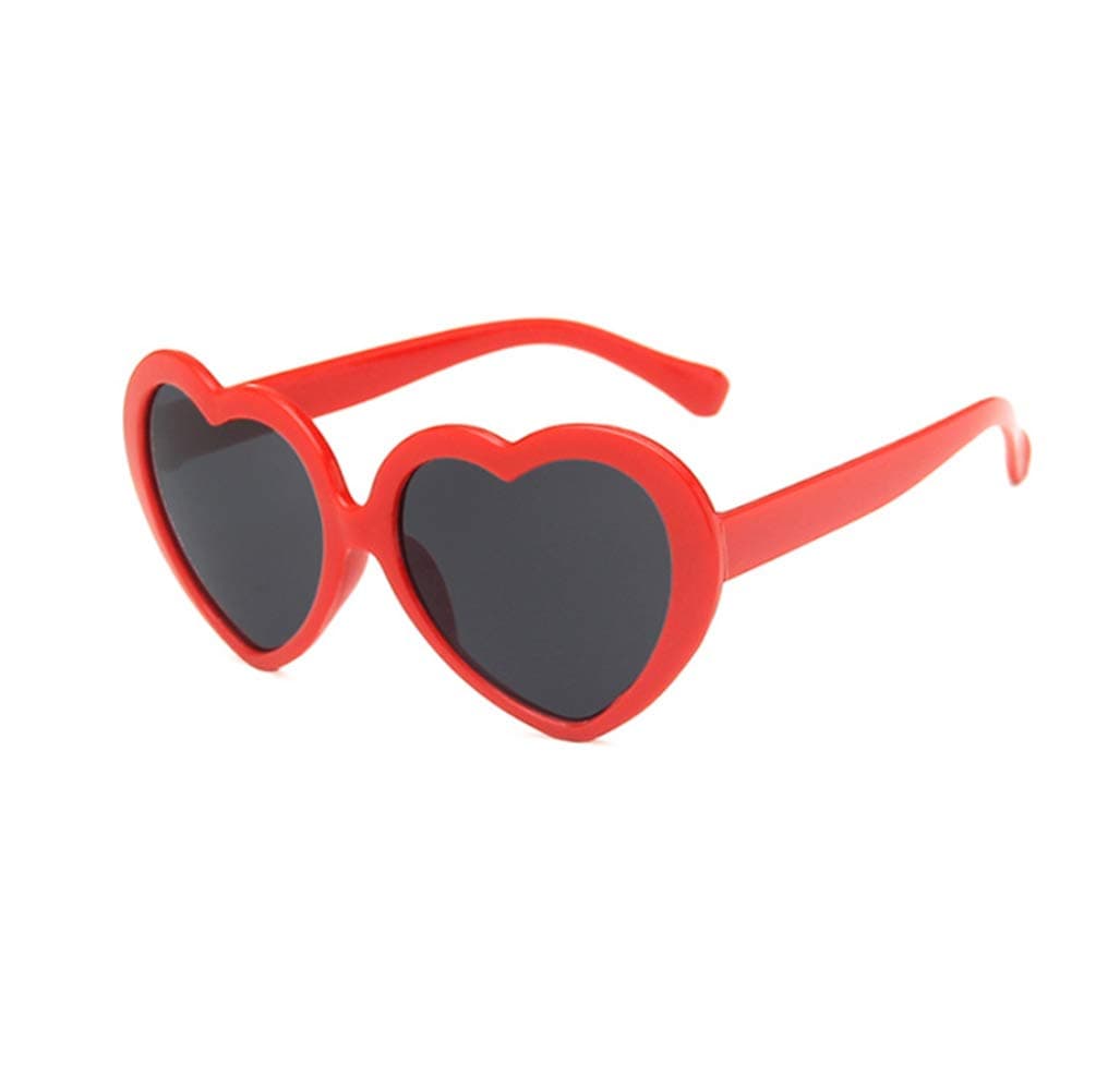 Retro Vintage Narrow Cat Eye Sunglasses for kids heart shaped sunglasses
