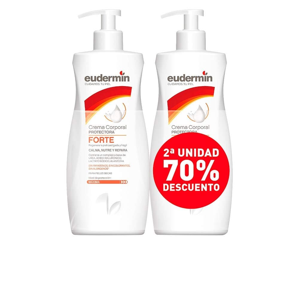 Eudermin Crema Corporal Forte 2 Unidades 400 ml