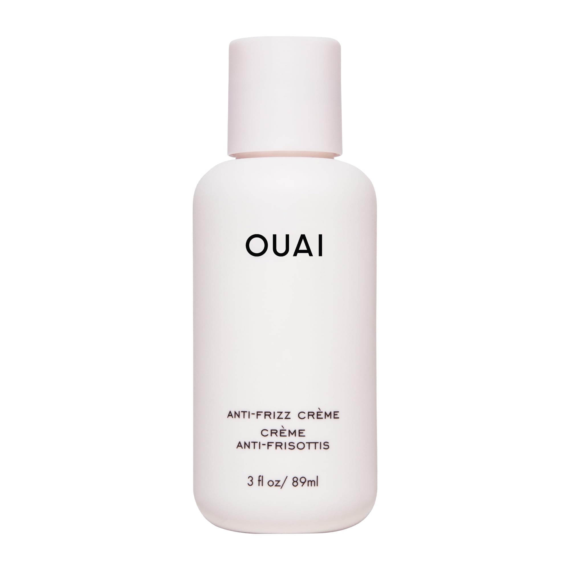 OUAI Anti Frizz Cream Travel Size - Moisturizing Hair Cream with Frizz Control & Heat Protection - Provides Hydration with Jackfruit & Beetroot Extract - Paraben, Phthalate & Sulfate Free
