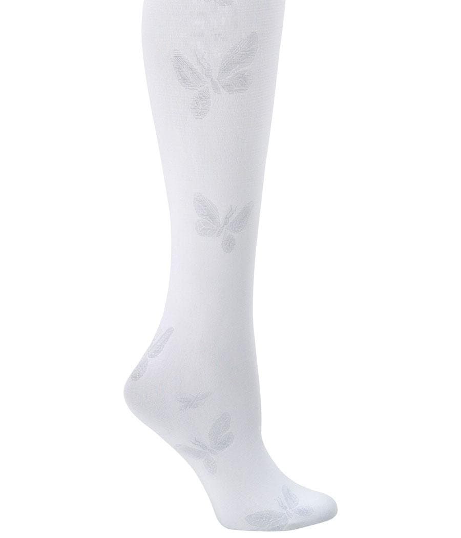 Women's Butterfly Trouser Socks | 11mm Hg Compression | Comfort Support | 1 Pair