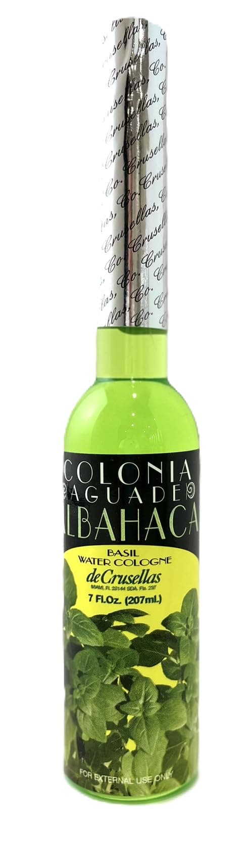 Basil Water Cologne (Colonia Agua De Albahaca) 7 Fl. Oz.