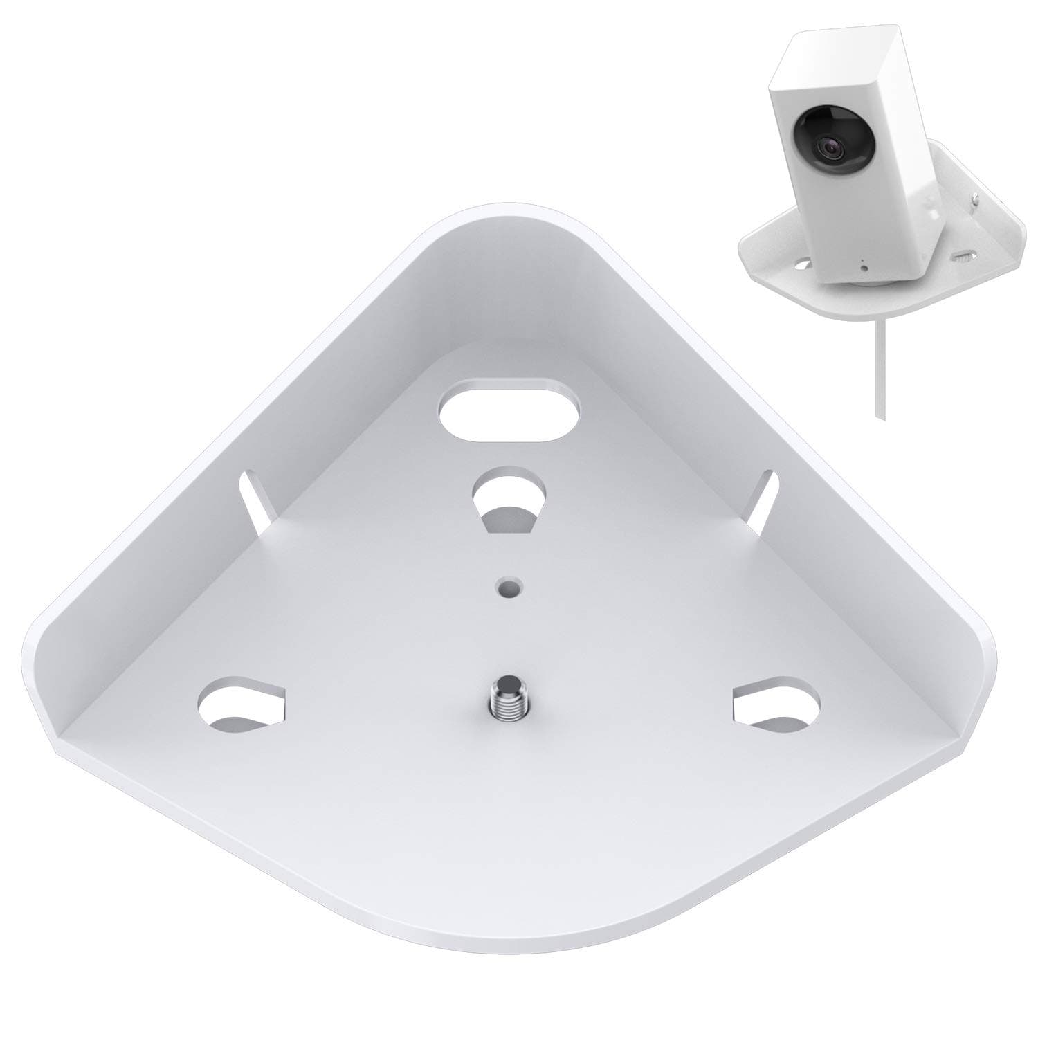 Wyze Cam Pan Wall Mount Holder, Corner Camera Shelf Security Mount for Wyze Cam Pan