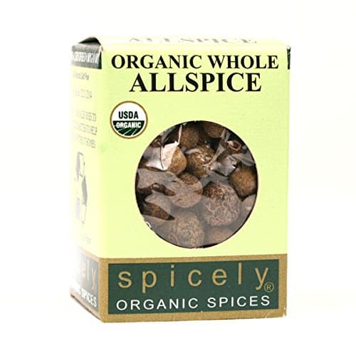 SPICELYOrganic Whole Allspice, 0.3 OZUSDA Organic