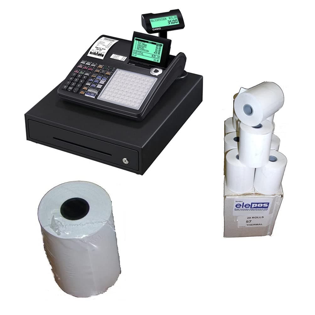 Rolls to Fit Casio SE-C3500 SEC3500 SEC-3500 SE-C Series Cash Register