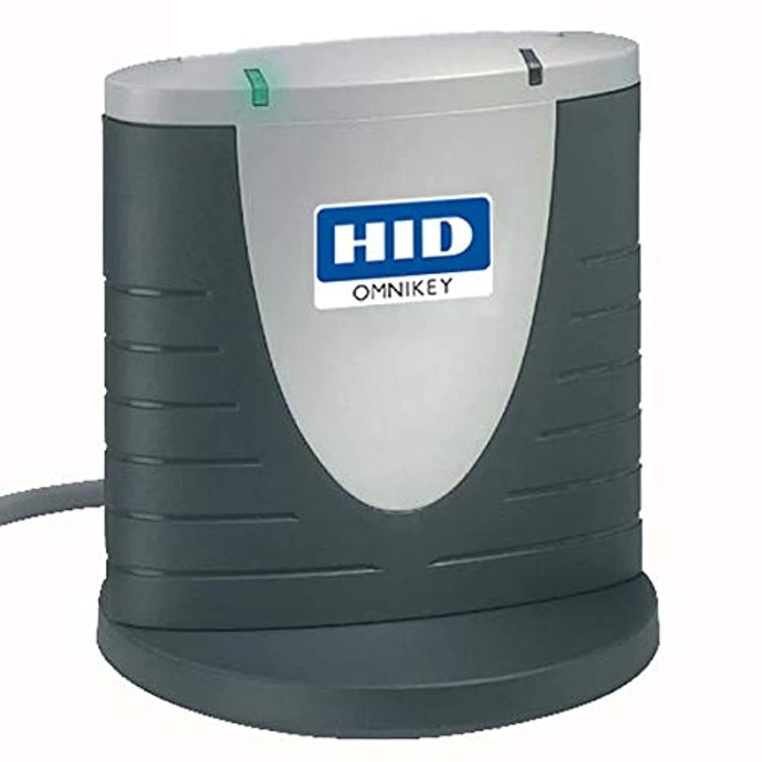 HID Identity 3121 USB 2.0 Smart Card Reader - Drives Smart Cards (USB 2.0, 80 x 67 x 28 mm, 98 g, Windows 7 Home Premium, Windows 7 Home Premium X64, Windows 7 Professional, Windows 7 Professional..., CE, WEEE, FCC, UL, VCCI, MIC, TAA) - Grey