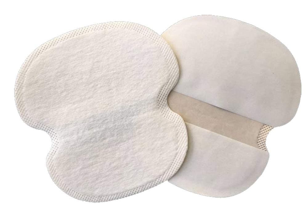 Underarm Sweat Pads for Men and Women - Comfortable Disposable Adhesive Armpit Liner Dress Summer Protection - 100 Pair