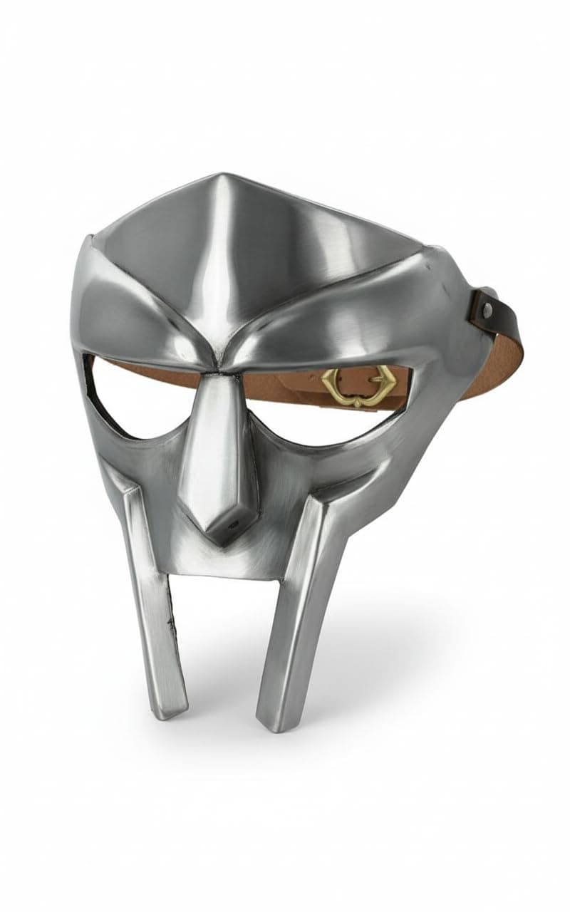 NauticalMart MF Doom Rapper Madvillain Gladiator Helmet | Collectible Gift, Perfect for Christmas & Holiday Gifting
